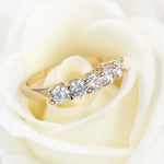Small CZ Rings for Women – 18K Gold Plated