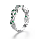 Multi Gemstones 925 Sterling Silver RingRing