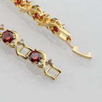 Health Red Garnet Bracelet Jewelry
