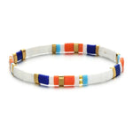 Colorful Miyuki Tile Beads BraceletHGSL062