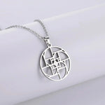 Fibonacci Spiral Golden Ratio Pendant Necklace