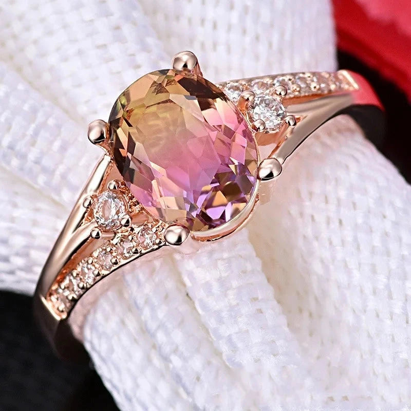 Crystal Rhinestones Ring For Women