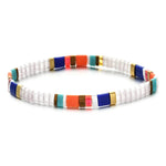 Colorful Miyuki Tile Beads BraceletHGSL067