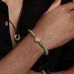 Fortune’s Guard Jade Lucky Charm BraceletBracelets - Mens