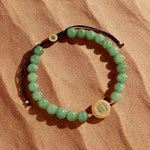 Fortune’s Guard Jade Lucky Charm BraceletBracelets - Mens