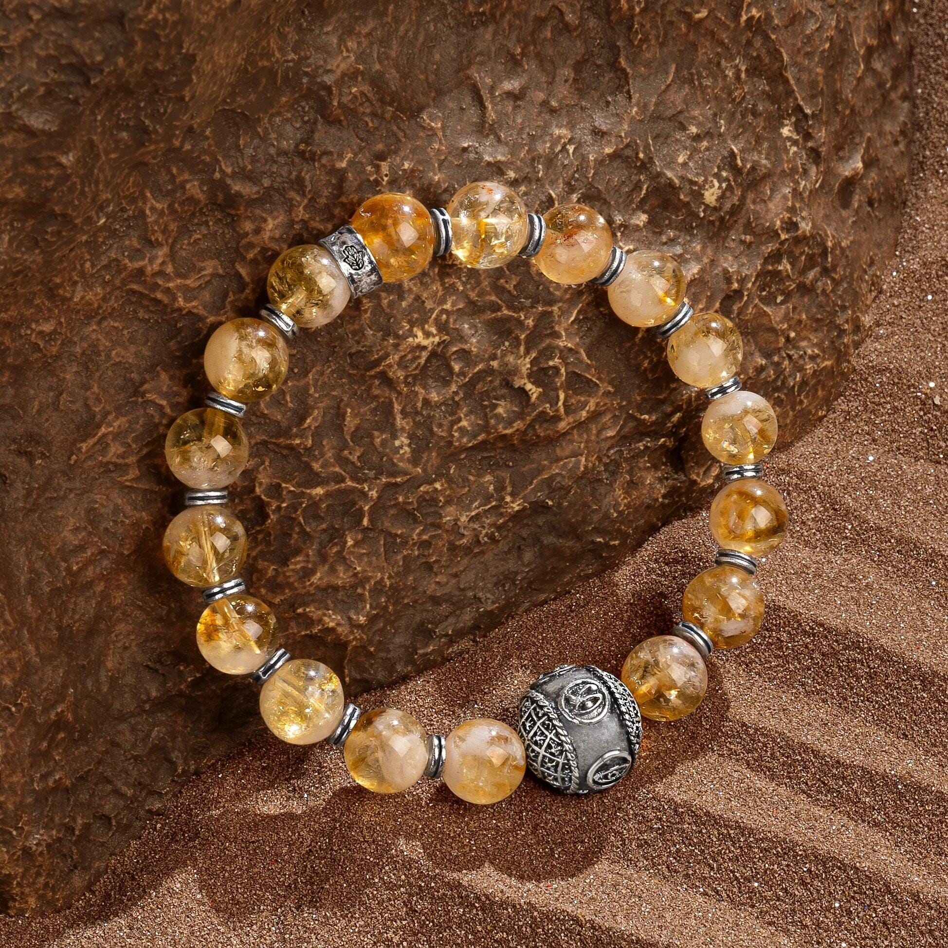 Abundance Luck - Citrine BraceletBracelets - Mens