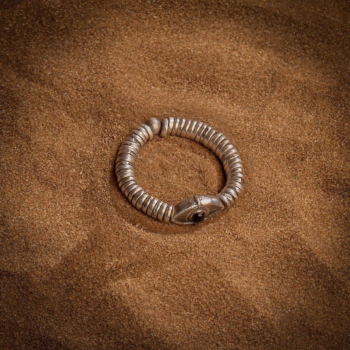 Invisible Armor - Heishi Evil Eye Onyx RingRings - Mens