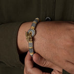 Dragon’s Dominion Macrame Barrel BraceletBracelets - Mens