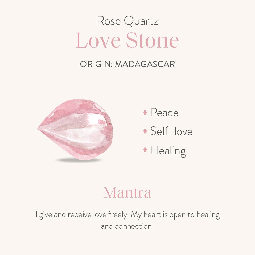 Delicate Guidance - Rose Quartz Evil Eye Pointer NecklaceNecklaces - Womens