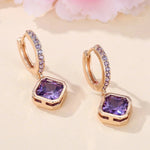 Promising Jewelry Drop Earrings with Amethyst Gemstone