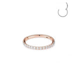 Opal Hinged Pitch Piercing