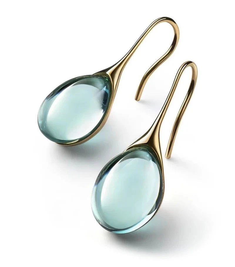 Women Earrings 4 Colors Delicate Goldgreen