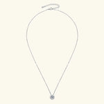 Round Moissanite Pendant Necklace