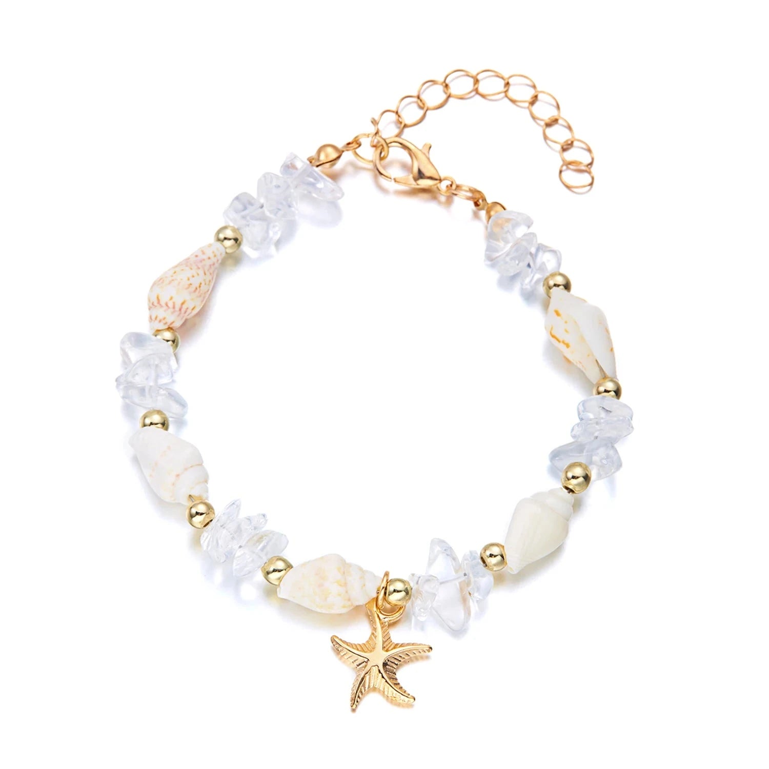 Bohemian Starfish Pendant BraceletBR25Y0139-2