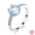 Aquamarine Ring for Women Fashion