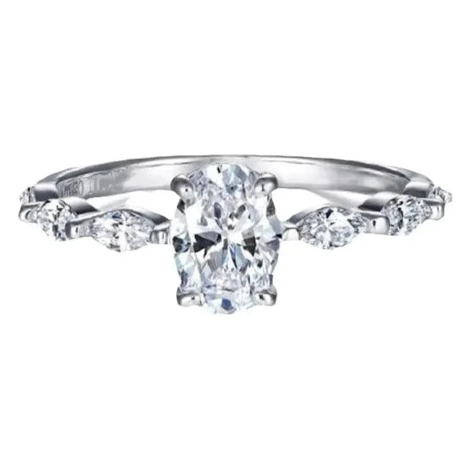 925 Sterling Silver Zircon Ring for WomenCHINA8