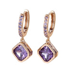 Promising Jewelry Drop Earrings with Amethyst Gemstone