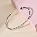 Vintage Unisex Stainless Steel Bangle