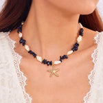 Bohemian Starfish Pendant BraceletNC25Y0101-3