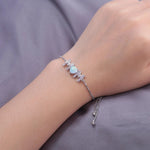 Exquisite Heart Shaped Opal Bracelets