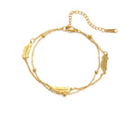 Women’s Stainless Steel Charm Bracelet