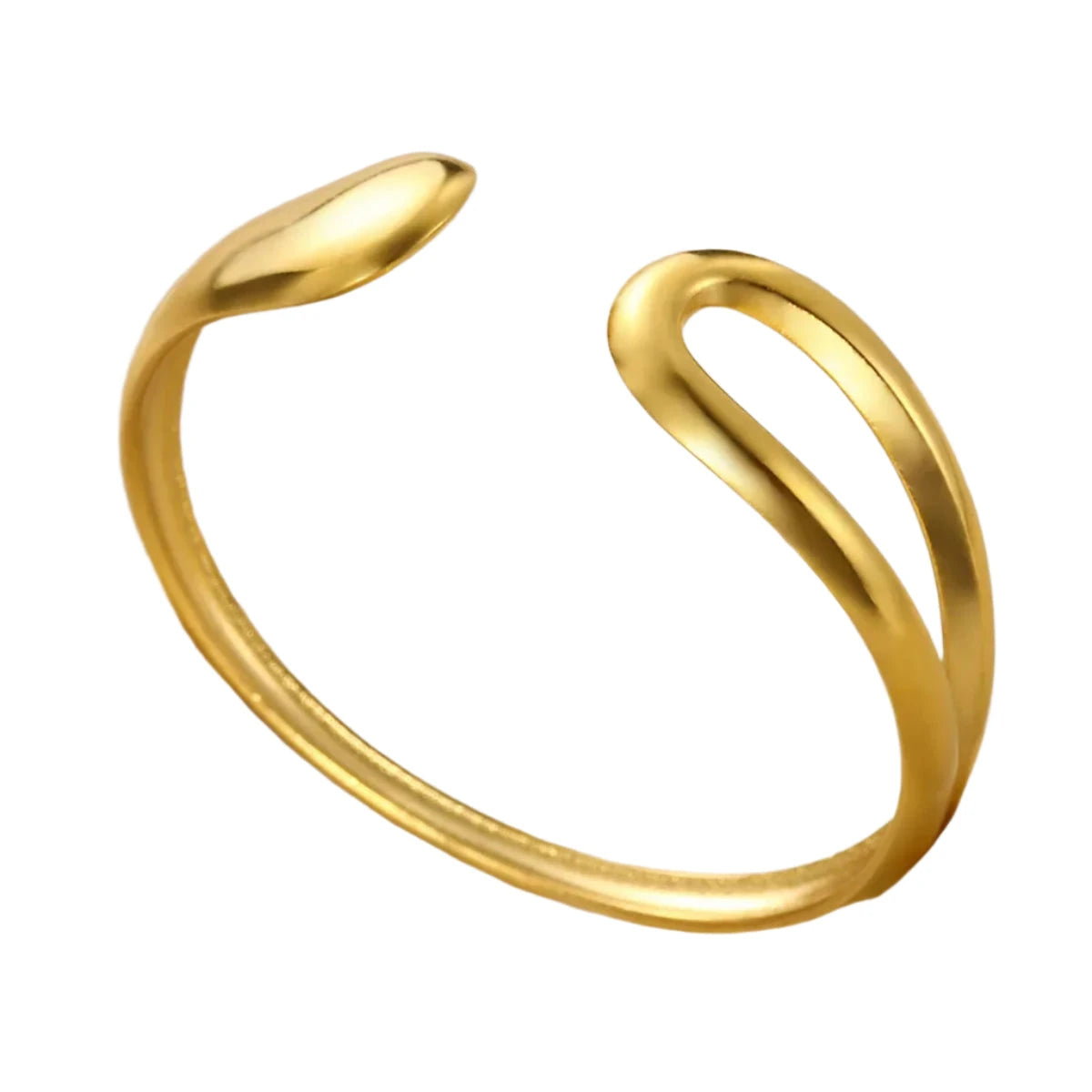 Gold Color Stainless Steel Bangle Bracelet for Women