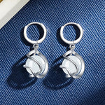 925 Sterling Silver Women Earrings Pendant Fashion