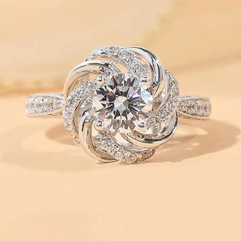 Women's Trendy Wedding Bands – CZ JewelryF13866