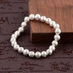 Lava Stone Bead Bracelet – Gold/Silver UnisexAB328-17