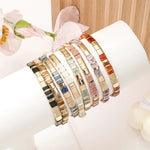 Colorful Miyuki Tile Beads Bracelet