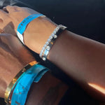 2pcs/set Luxury Love Dangles Bracelets