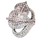 Charming Luxury Leaf Ring Lady Gorgeous Fashion