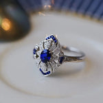 Luxury Light Blue Sapphire Rings for Women