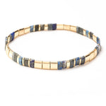 Colorful Miyuki Tile Beads BraceletXN296-1