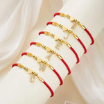 Adjustable Rope Bracelet Love Charm