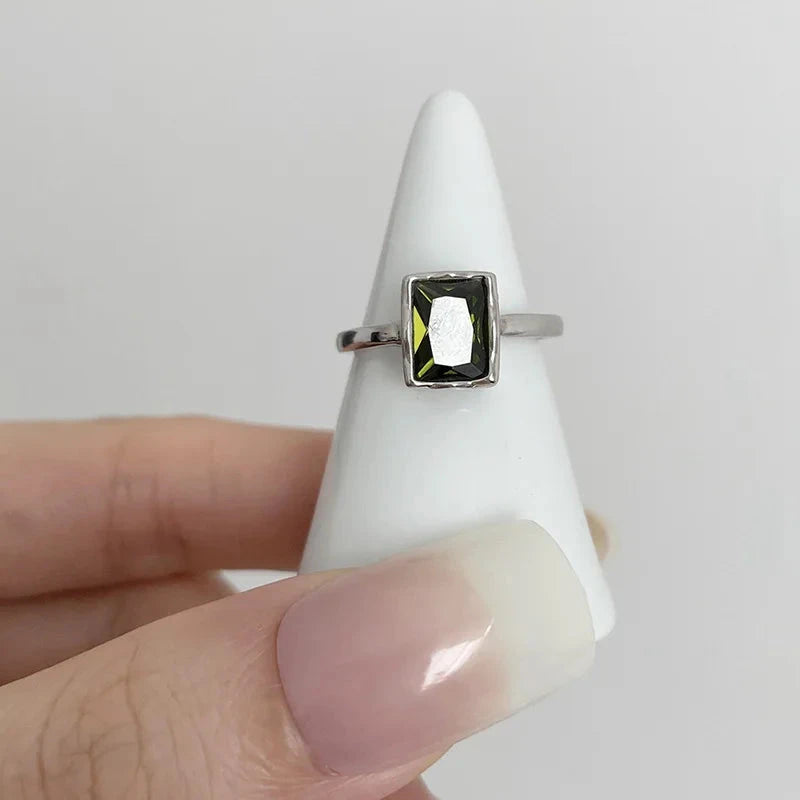 925 Sterling Silver Topaz Ring Lace Hollowing30HLZY5551-01CHINA