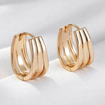 585 Rose Gold Drop Earrings for Women