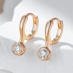 Fine Rose Gold Eardrop Earrings for Women