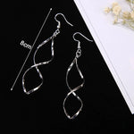 Spiral Women's Hook Earrings