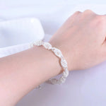 Hollow lantern Ball 925 Sterling Silver Bracelets For Women