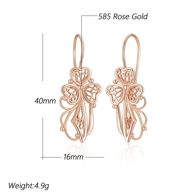 Unique Glossy Dangle Earrings for Women