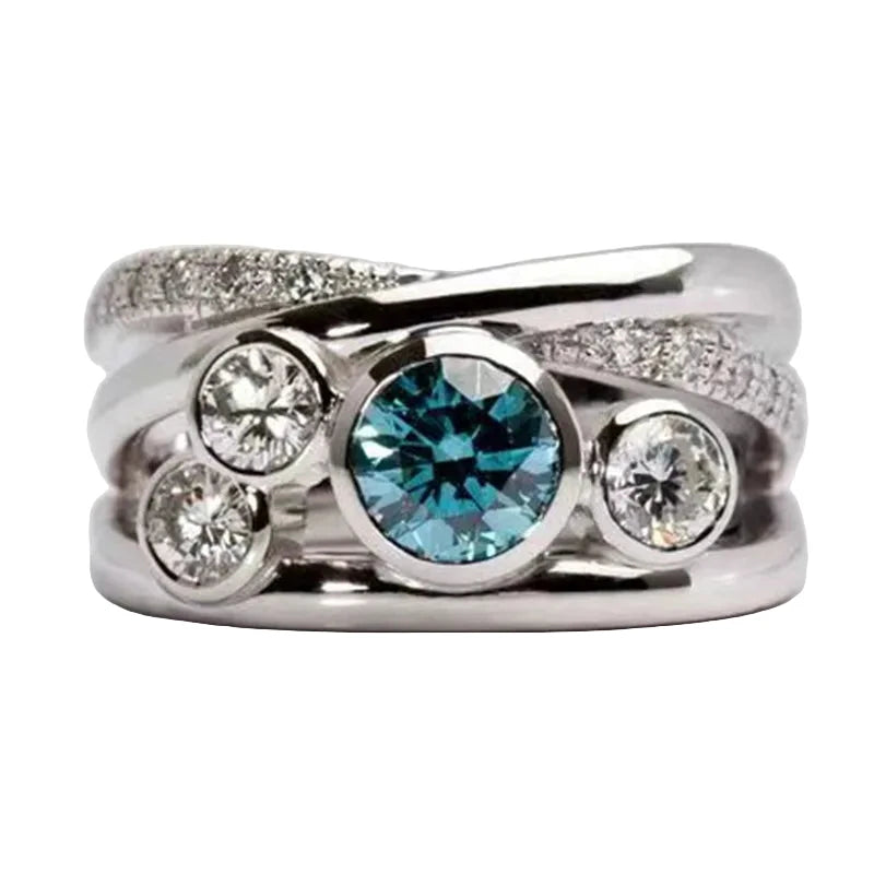 European & American Niche Zircon RingT062510