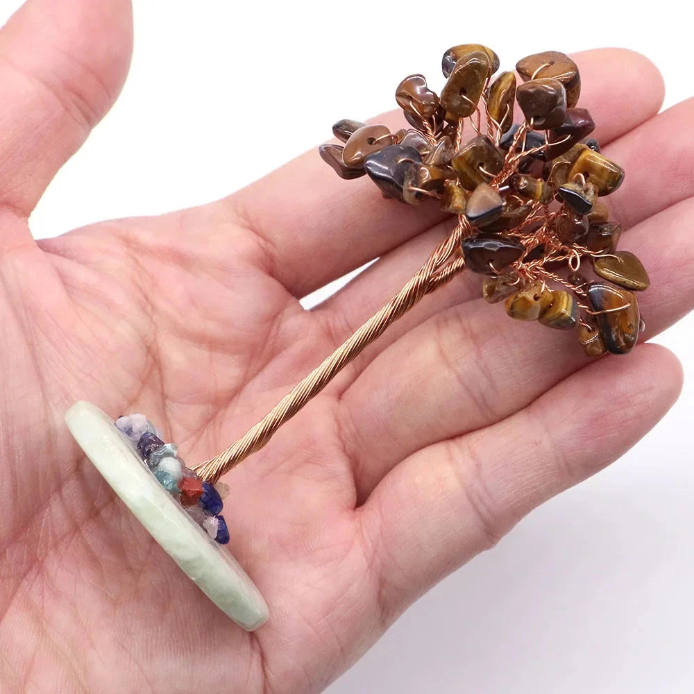 copper money tree picture Mini Money Tree Copper Wire Wrapped Natural Stones Healing Crystals Am – AtPerry's Healing Crystals