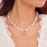 Bohemian Starfish Pendant BraceletNC25Y0101-2