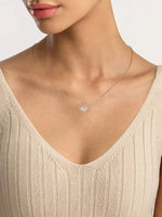 Oval Moissanite Pendant Necklace for Women