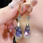 Elegant Snowflake Stud EarringsED2031