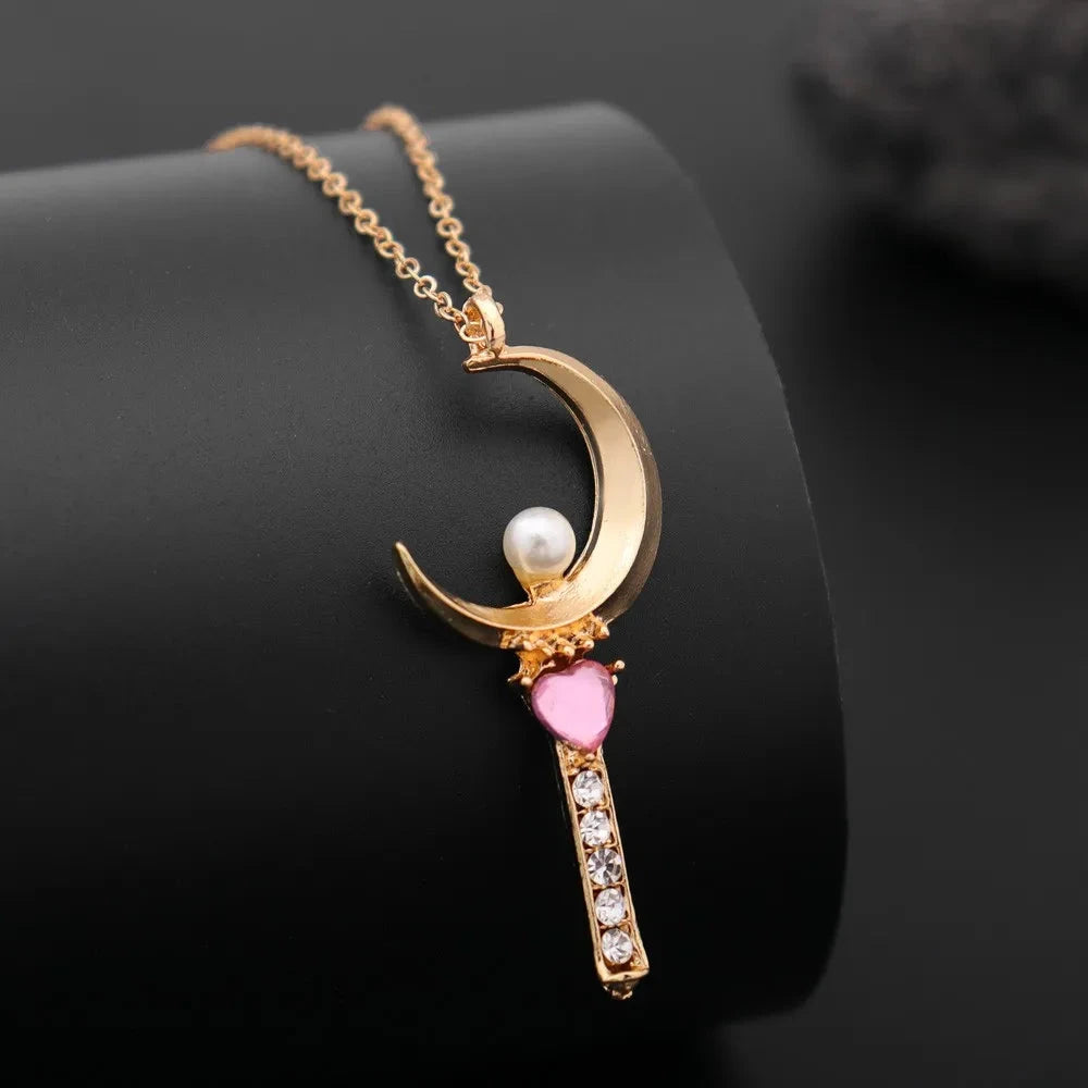 Sailor Moon Pendant NecklaceP1302-gold