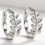 Versatile Women’s Hoop Earrings with Cubic ZirconiaE1686