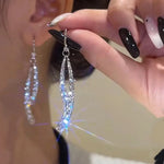 Elegant Snowflake Stud EarringsED254