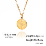 Fibonacci Spiral Golden Ratio Pendant NecklaceGolden necklace 0450cm